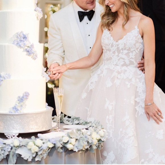 Monique Lhuillier Maeve Wedding Gown WHITE - Picture 6 of 9